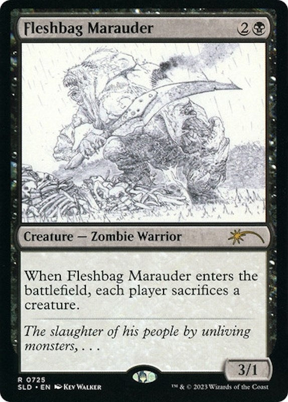 Image for Fleshbag Marauder (00725) (Sketch Showcase) (725) [Secret Lair Drop Series] - Magic: The Gathering