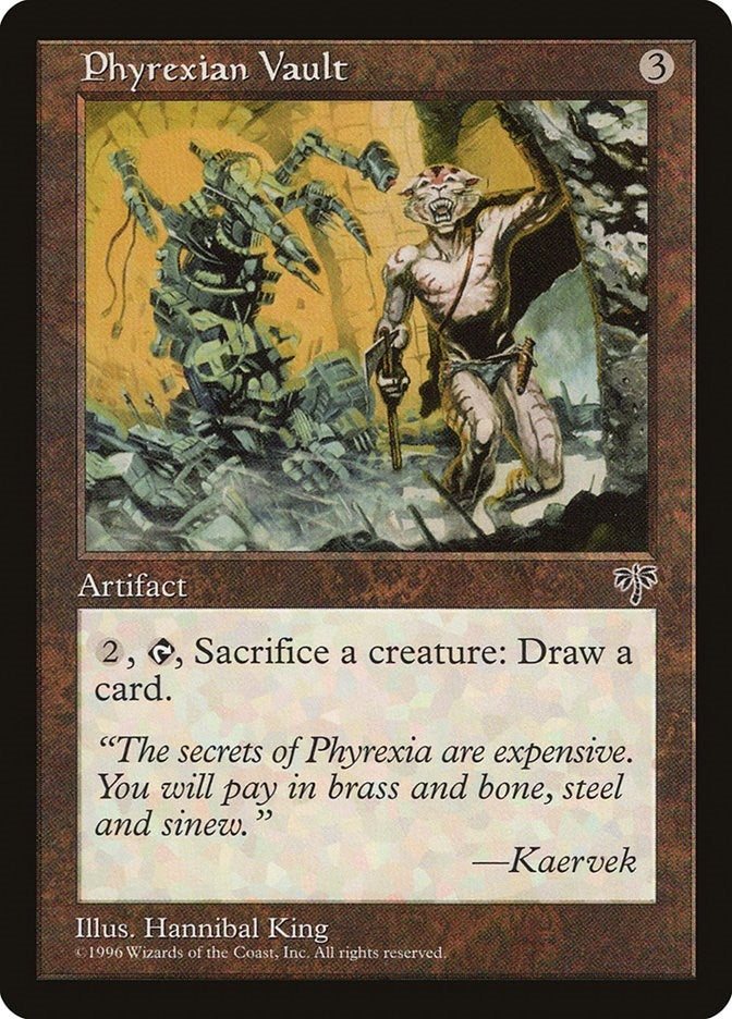 Image for Phyrexian Vault [Mirage] - Magic: The Gathering