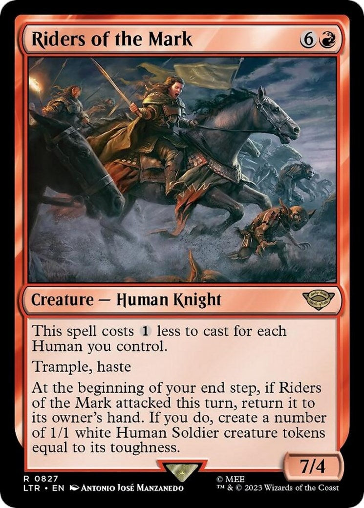 Image for Riders of the Mark (827) [Universes Beyond: The Lord of the Rings: Tales of Middle-earth] - Magic: The Gathering