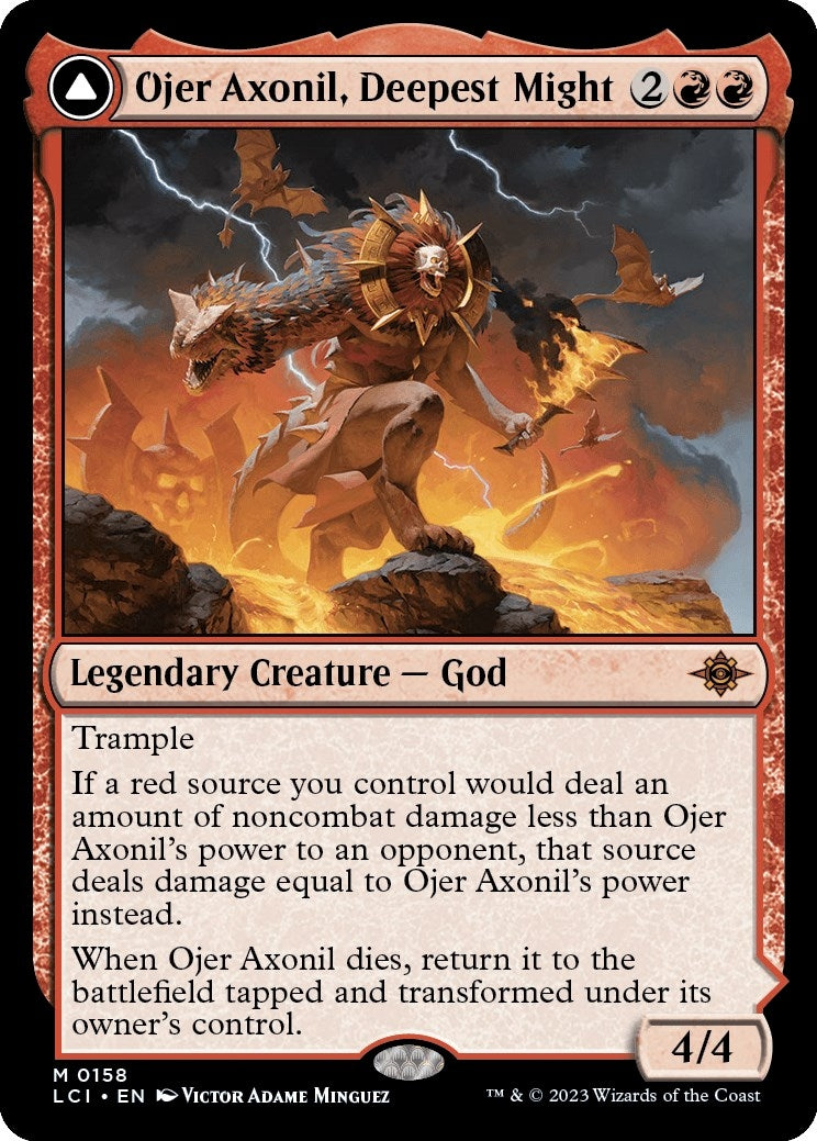 Image for Ojer Axonil, Deepest Might (158) [The Lost Caverns of Ixalan] - Magic: The Gathering