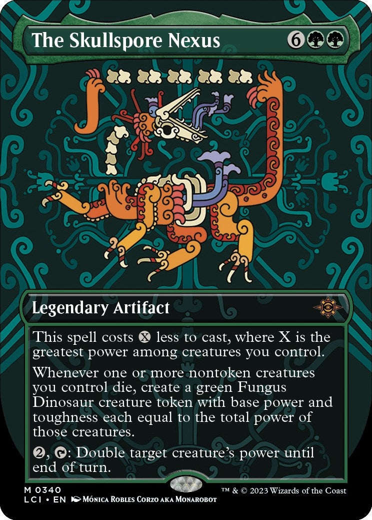 Image for The Skullspore Nexus (Borderless) (340) [The Lost Caverns of Ixalan] - Magic: The Gathering