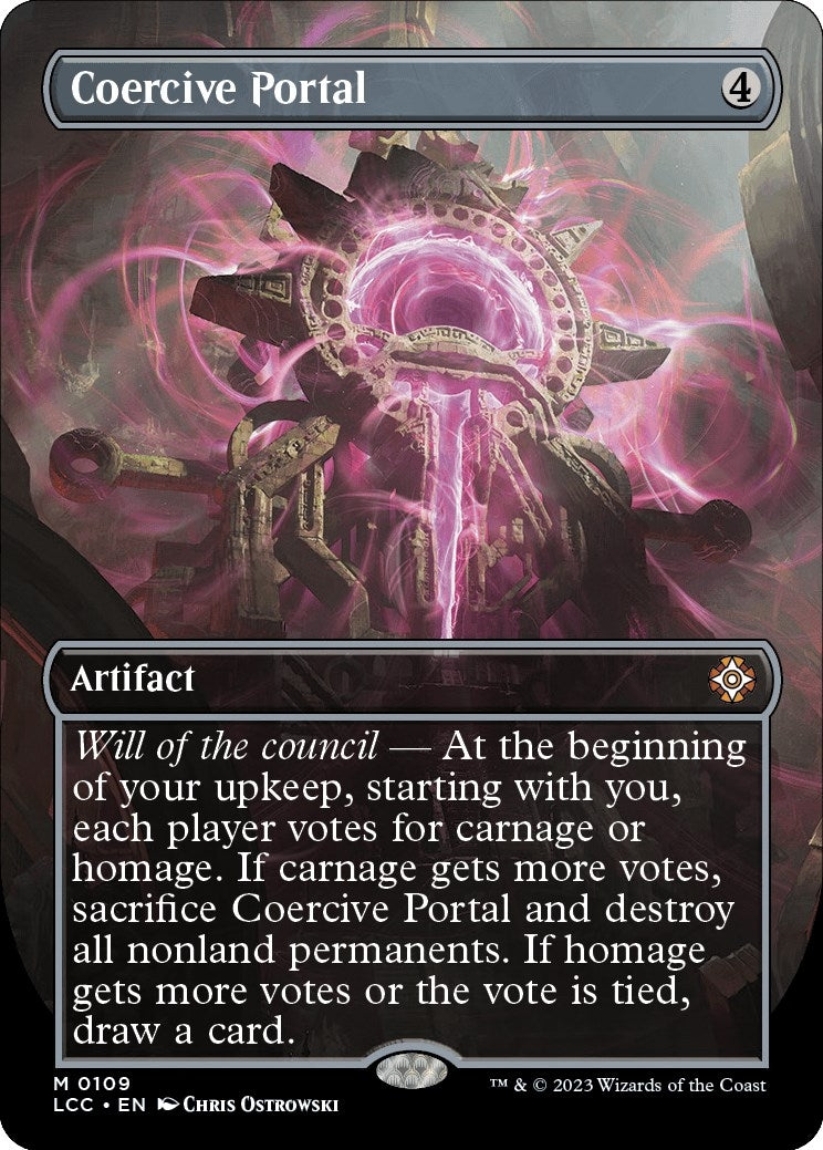 Image for Coercive Portal (Borderless) (109) [The Lost Caverns of Ixalan] - Magic: The Gathering