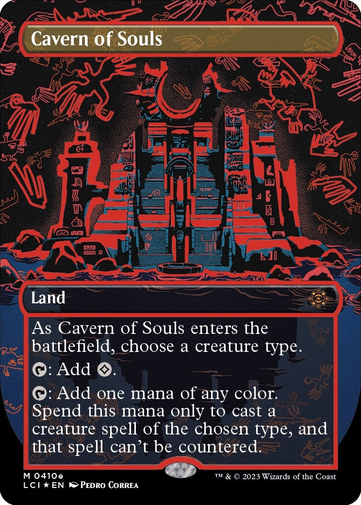 Cavern of Souls (0410e) (Borderless) (410e) [The Lost Caverns of Ixalan]