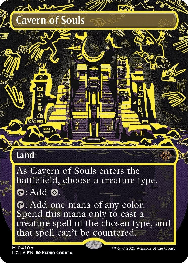 Image for Cavern of Souls (Neon Yellow) (410b) [WPN & Gateway Promos] - Magic: The Gathering