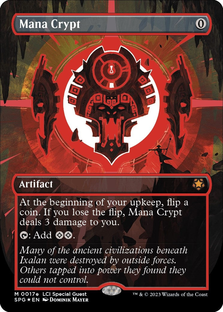 Image for Mana Crypt (0017e) (Borderless) (17e) [Special Guests] - Magic: The Gathering