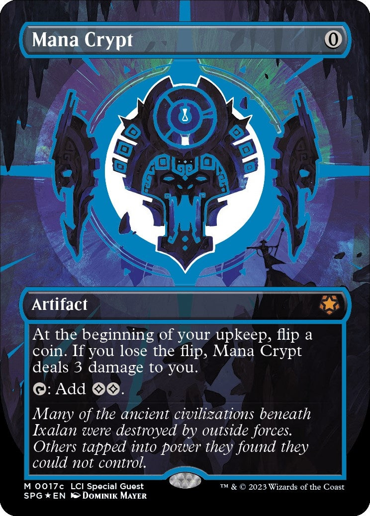 Image for Mana Crypt (0017c) (Borderless) (17c) [Special Guests] - Magic: The Gathering