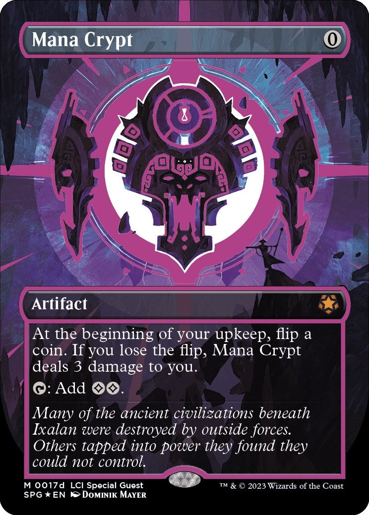 Image for Mana Crypt (0017d) (Borderless) (17d) [Special Guests] - Magic: The Gathering