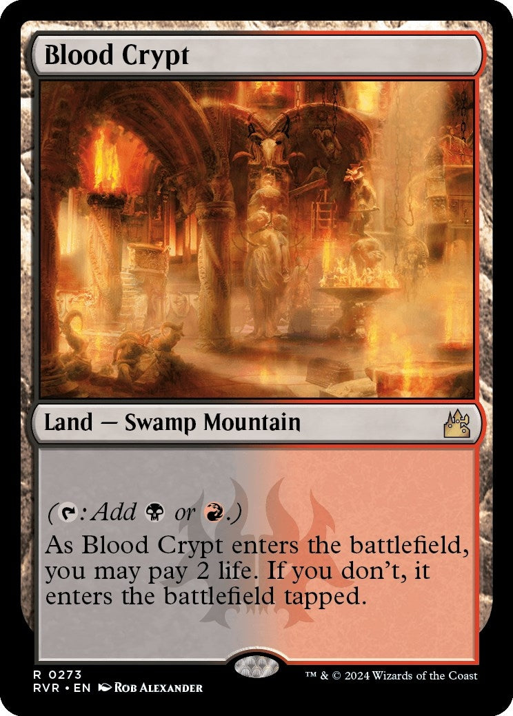 Image for Blood Crypt (273) [Ravnica Remastered] - Magic: The Gathering