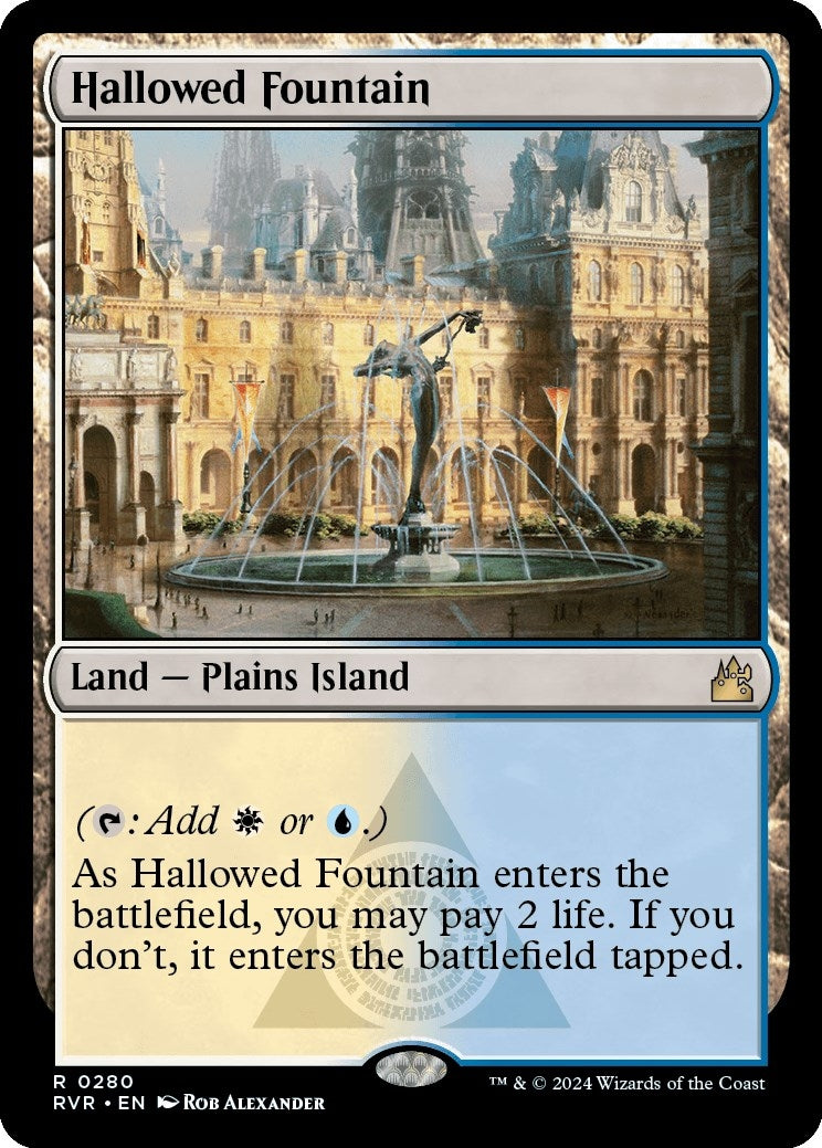 Image for Hallowed Fountain (280) [Ravnica Remastered] - Magic: The Gathering