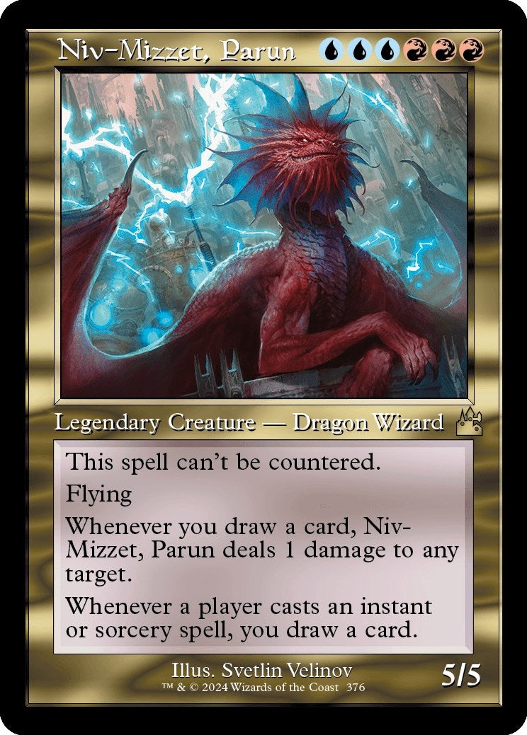 Image for Niv-Mizzet, Parun (Retro Frame) (376) [Ravnica Remastered] - Magic: The Gathering