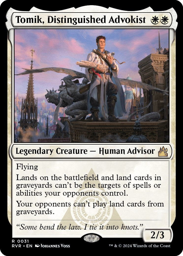 Image for Tomik, Distinguished Advokist (31) [Ravnica Remastered] - Magic: The Gathering