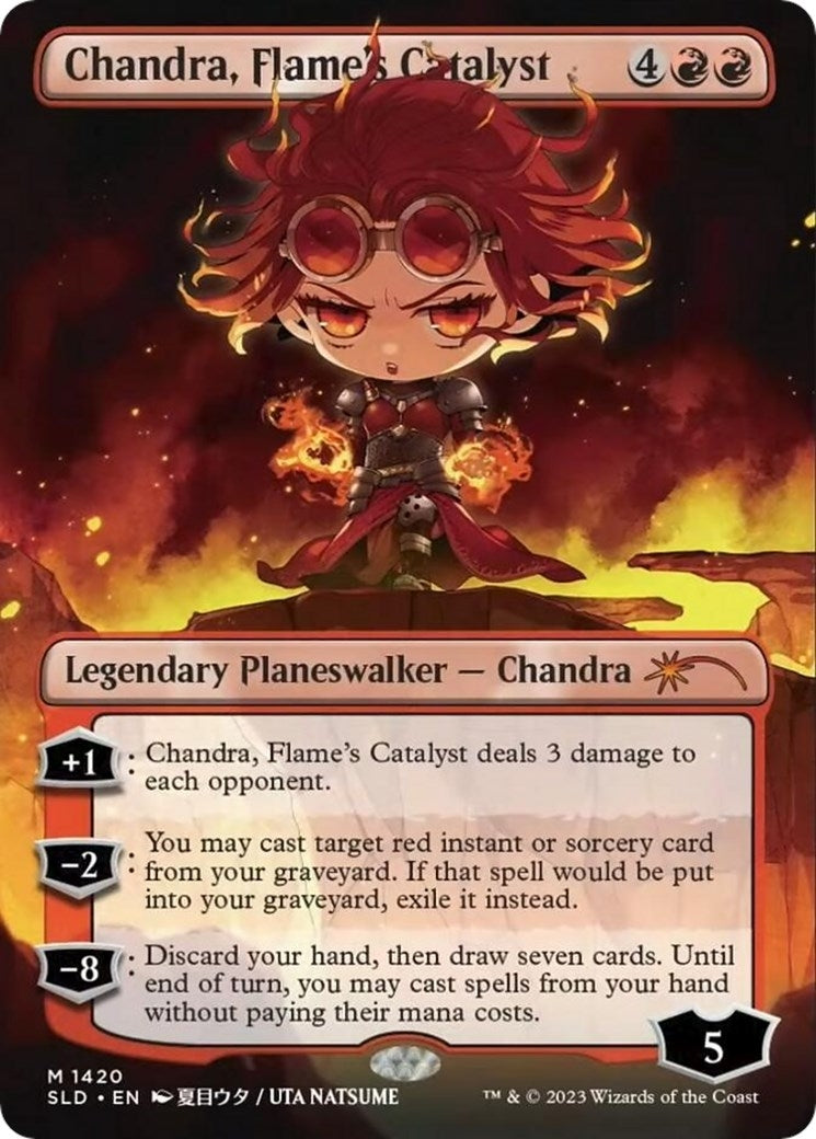 Image for Chandra, Flame's Catalyst (1420) [Secret Lair Drop Series] - Magic: The Gathering