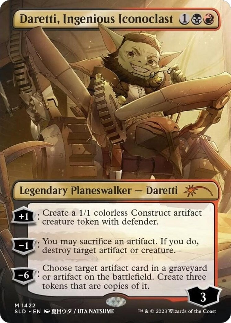 Image for Daretti, Ingenious Iconoclast (Rainbow Foil) (1422) [Secret Lair Drop Series] - Magic: The Gathering