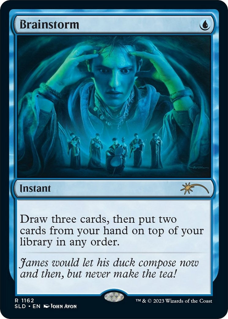 Image for Brainstorm (1162) (1162) [Secret Lair Drop Series] - Magic: The Gathering