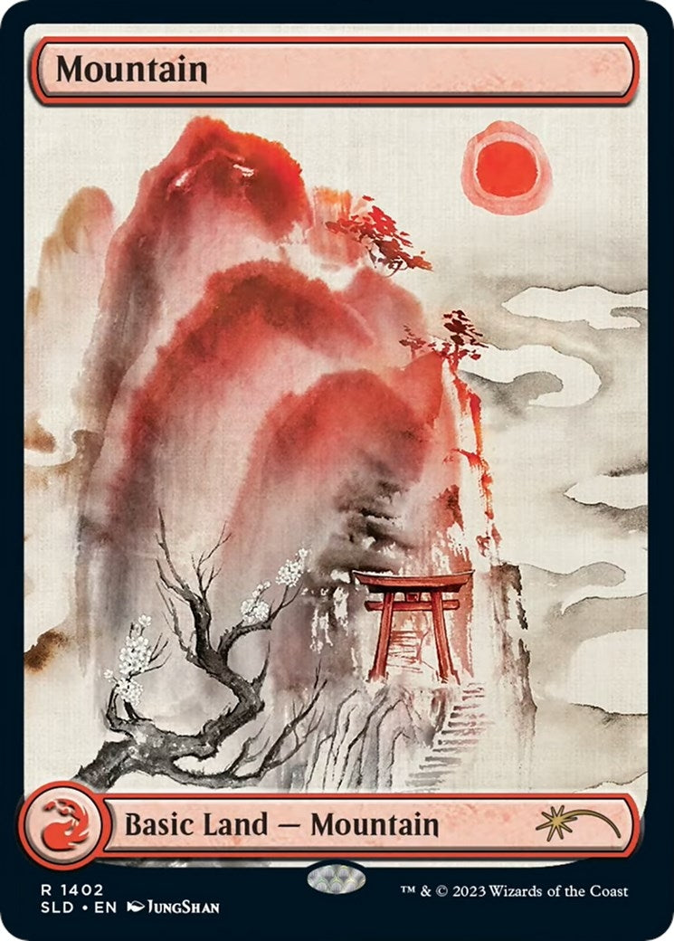 Image for Mountain (1402) (1402) [Secret Lair Drop Series] - Magic: The Gathering