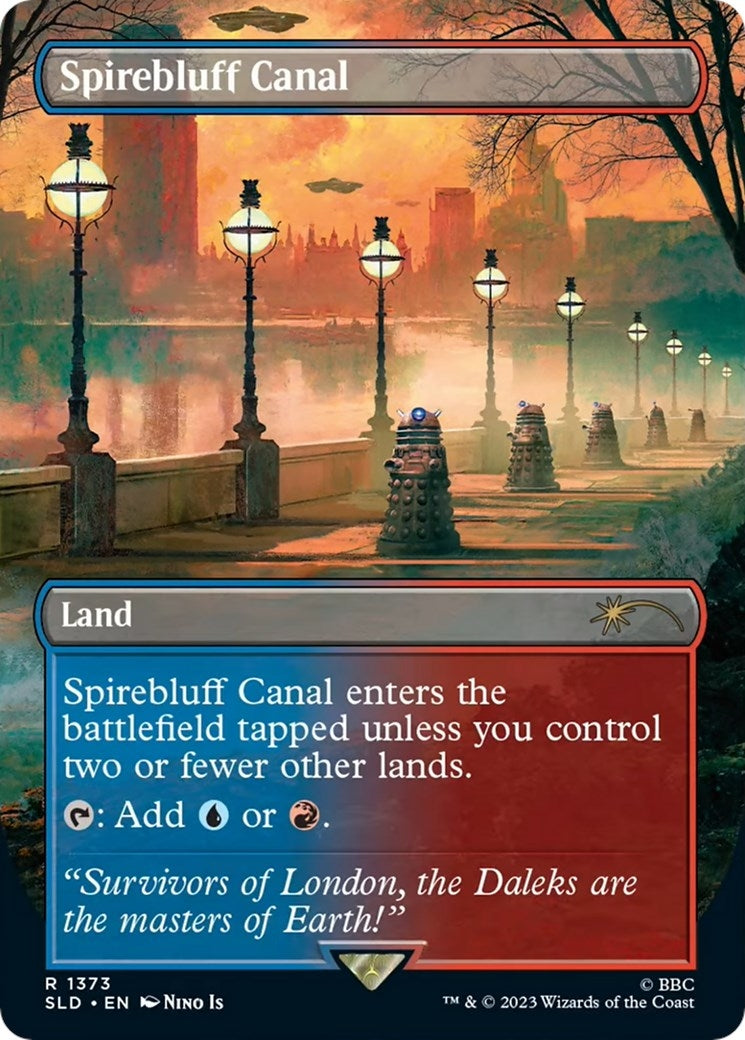 Image for Spirebluff Canal (1373) [Secret Lair Drop Series] - Magic: The Gathering