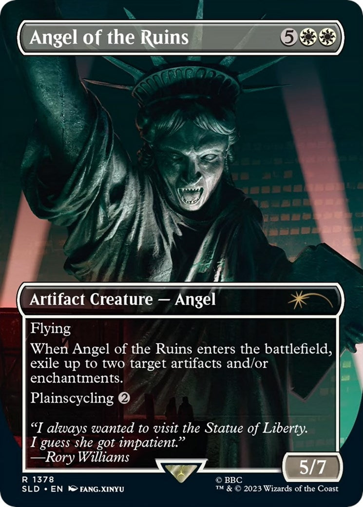 Image for Angel of the Ruins (1378) (1378) [Secret Lair Drop Series] - Magic: The Gathering