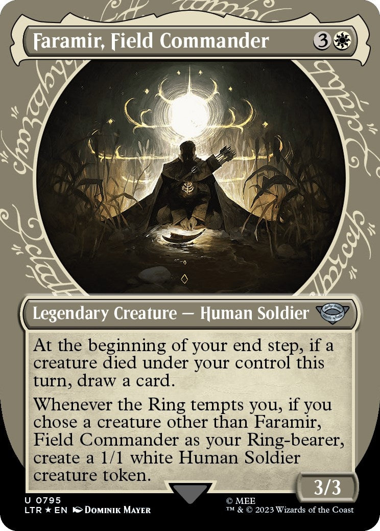 Image for Faramir, Field Commander (Showcase) (Surge Foil) (795) [Universes Beyond: The Lord of the Rings: Tales of Middle-earth] - Magic: The Gathering