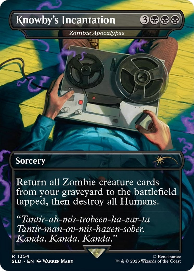 Image for Knowby's Incantation - Zombie Apocalypse (1354) [Secret Lair Drop Series] - Magic: The Gathering