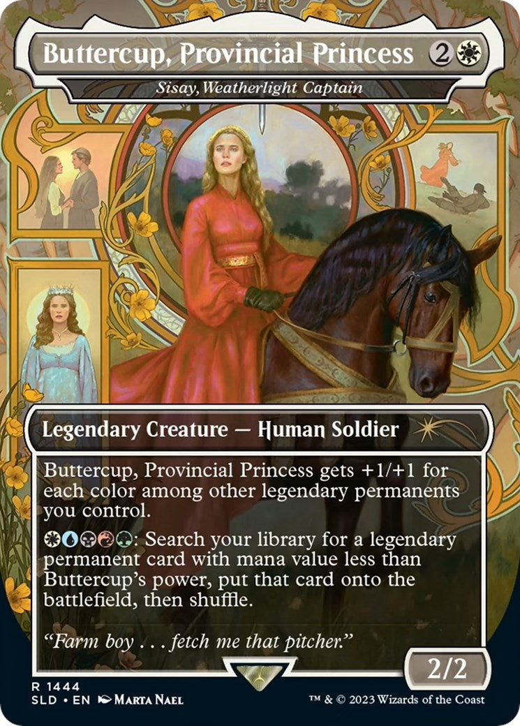 Image for Buttercup, Provincial Princess - Sisay, Weatherlight Captain (1444) [Secret Lair Drop Series] - Magic: The Gathering