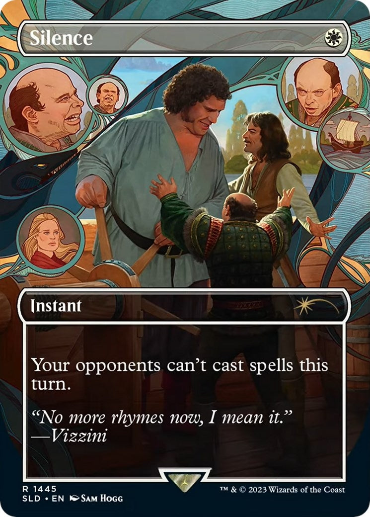 Image for Silence (1445) (1445) [Secret Lair Drop Series] - Magic: The Gathering