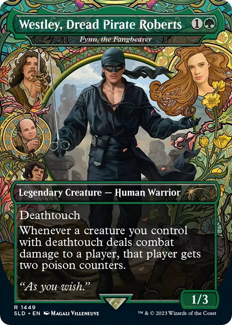 Image for Westley, Dread Pirate Roberts - Fynn, the Fangbearer (1449) [Secret Lair Drop Series] - Magic: The Gathering