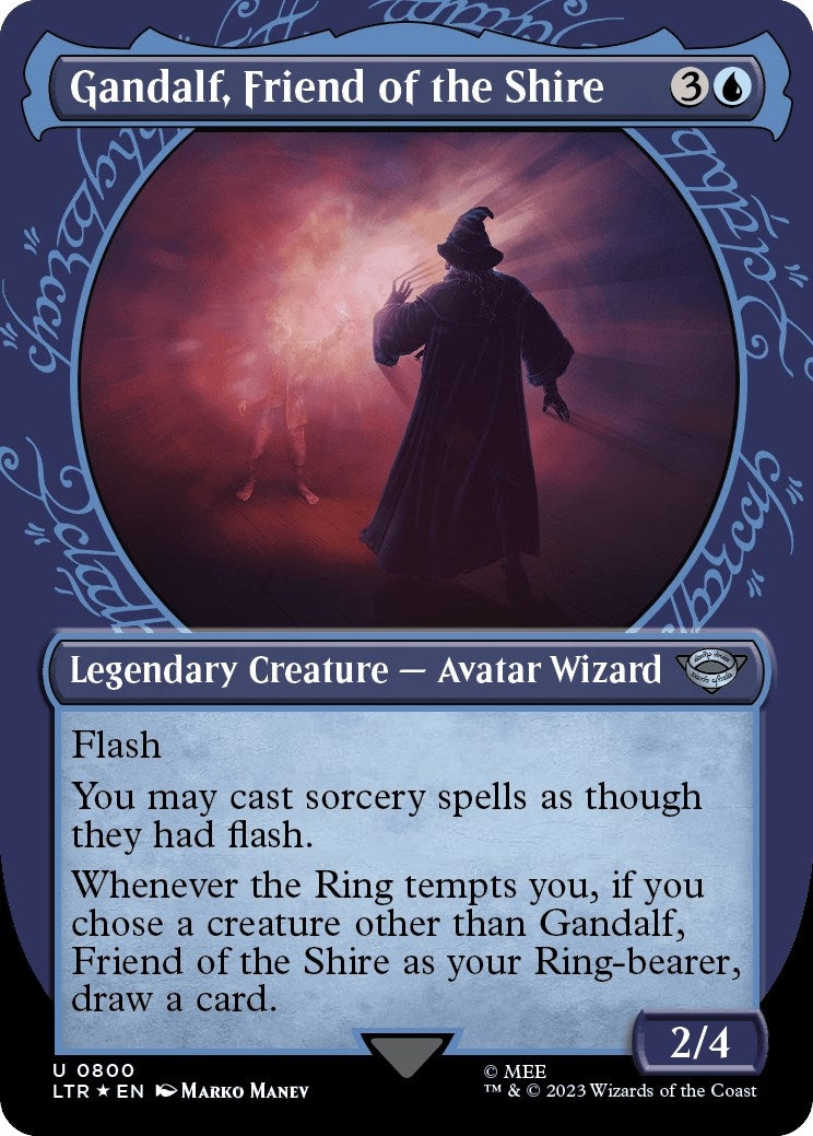 Image for Gandalf, Friend of the Shire (Showcase) (Surge Foil) (800) [Universes Beyond: The Lord of the Rings: Tales of Middle-earth] - Magic: The Gathering