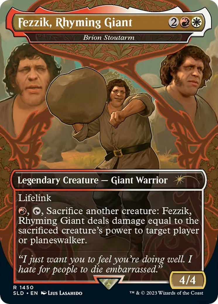 Image for Fezzik, Rhyming Giant - Brion Stoutarm (1450) [Secret Lair Drop Series] - Magic: The Gathering