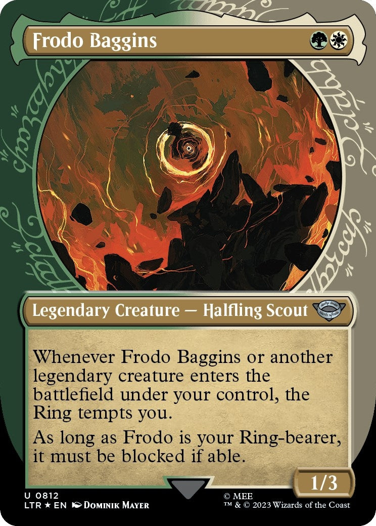 Image for Frodo Baggins (Showcase) (Surge Foil) (812) [Universes Beyond: The Lord of the Rings: Tales of Middle-earth] - Magic: The Gathering
