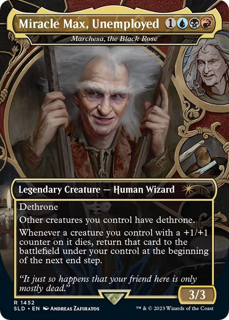 Image for Miracle Max, Unemployed - Marchesa, the Black Rose (1452) [Secret Lair Drop Series] - Magic: The Gathering