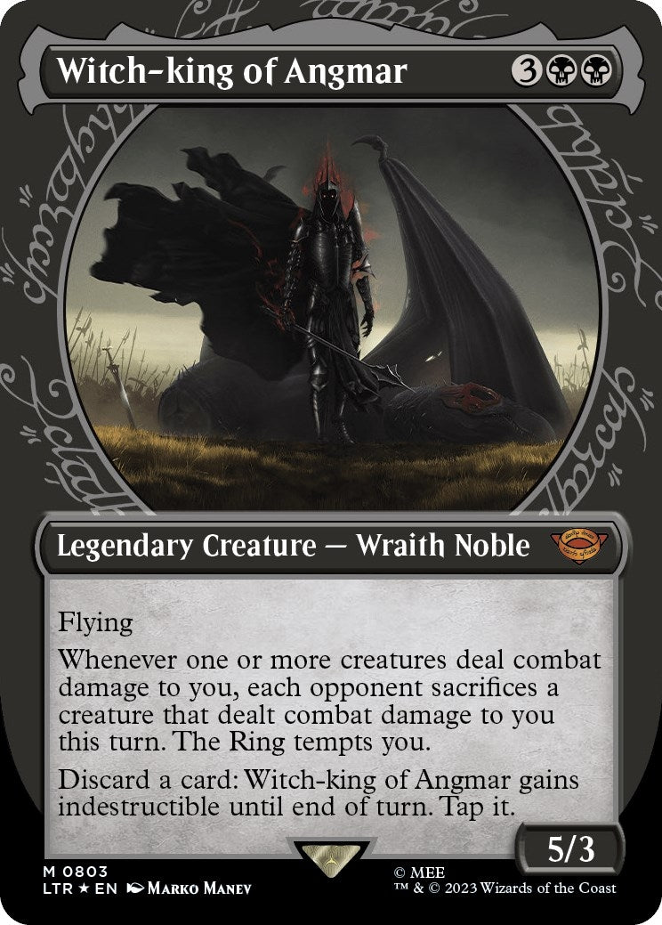 Image for Witch-king of Angmar (Showcase) (Surge Foil) (803) [Universes Beyond: The Lord of the Rings: Tales of Middle-earth] - Magic: The Gathering