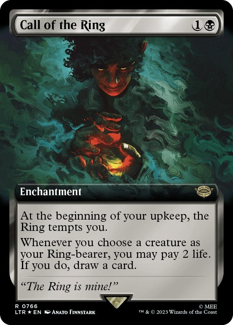 Image for Call of the Ring (Extended Art) (Surge Foil) (766) [Universes Beyond: The Lord of the Rings: Tales of Middle-earth] - Magic: The Gathering