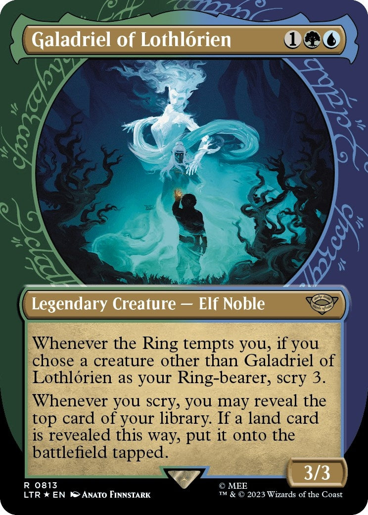 Image for Galadriel of Lothlorien (Showcase) (Surge Foil) (813) [Universes Beyond: The Lord of the Rings: Tales of Middle-earth] - Magic: The Gathering