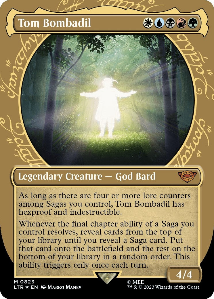 Image for Tom Bombadil (Showcase) (Surge Foil) (823) [Universes Beyond: The Lord of the Rings: Tales of Middle-earth] - Magic: The Gathering