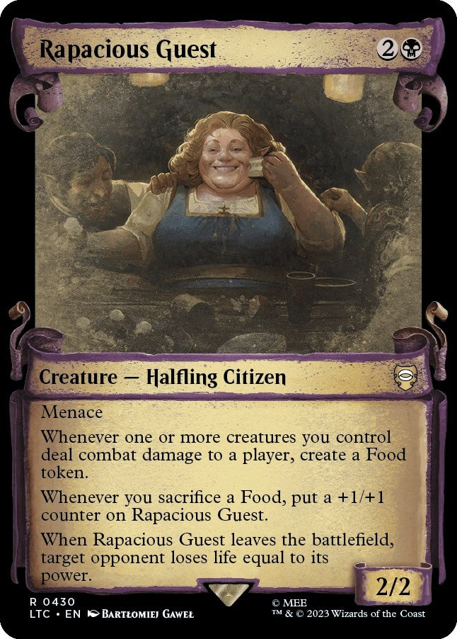 Image for Rapacious Guest (Showcase Scrolls) (430) [The Lord of the Rings: Tales of Middle-earth] - Magic: The Gathering