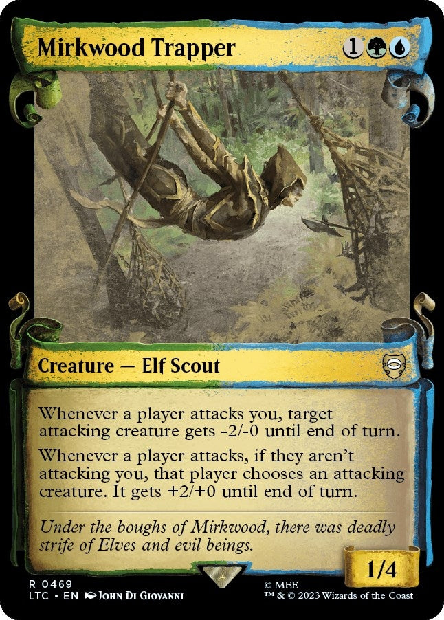 Image for Mirkwood Trapper (Showcase Scrolls) (469) [The Lord of the Rings: Tales of Middle-earth] - Magic: The Gathering