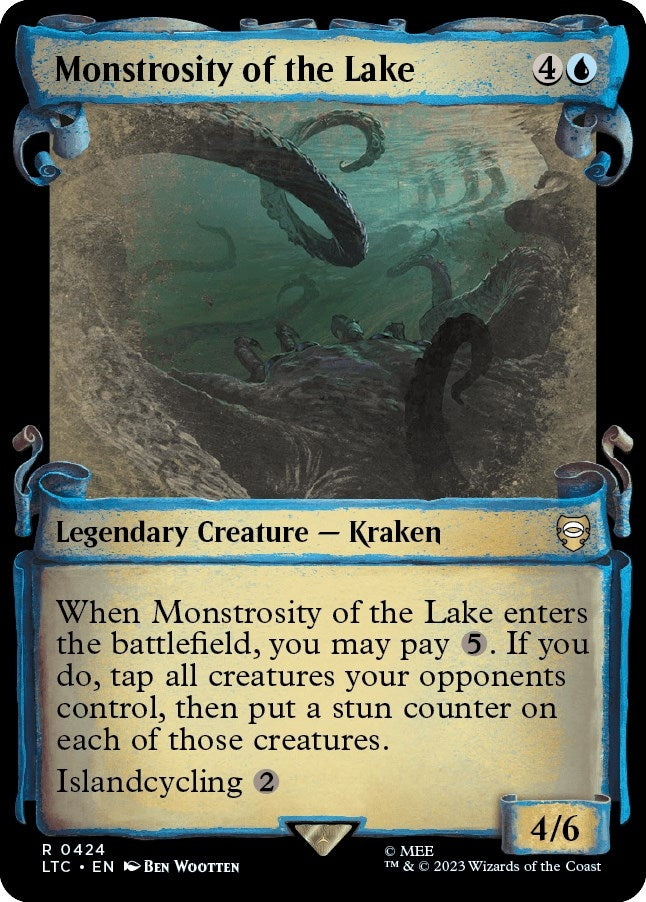 Image for Monstrosity of the Lake (Showcase Scrolls) (424) [The Lord of the Rings: Tales of Middle-earth] - Magic: The Gathering