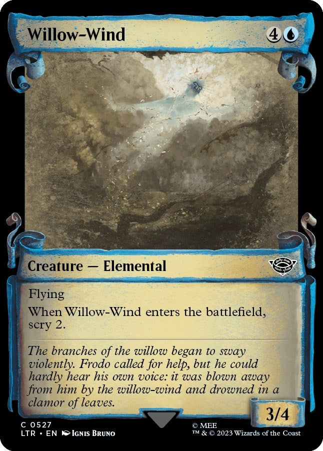 Image for Willow-Wind (Showcase Scrolls) (527) [Universes Beyond: The Lord of the Rings: Tales of Middle-earth] - Magic: The Gathering