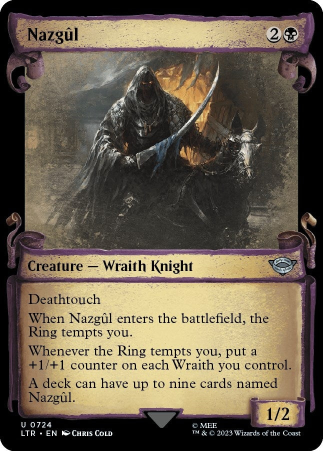 Image for Nazgul (0724) (Showcase Scrolls) (724) [Universes Beyond: The Lord of the Rings: Tales of Middle-earth] - Magic: The Gathering