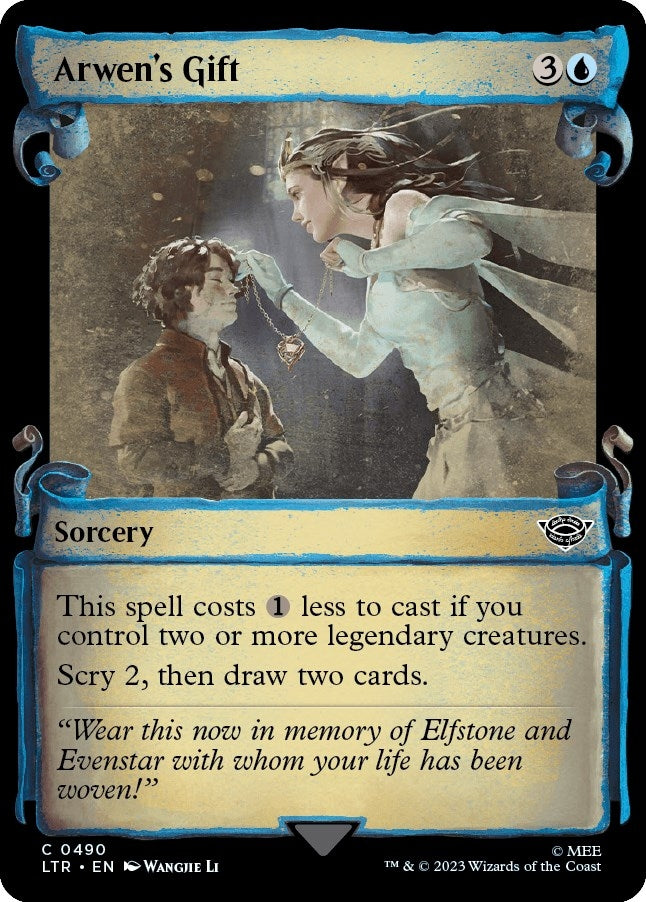 Image for Arwen's Gift (Showcase Scrolls) (490) [Universes Beyond: The Lord of the Rings: Tales of Middle-earth] - Magic: The Gathering