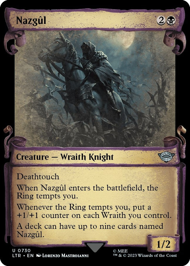 Image for Nazgul (0730) (Showcase Scrolls) (730) [Universes Beyond: The Lord of the Rings: Tales of Middle-earth] - Magic: The Gathering