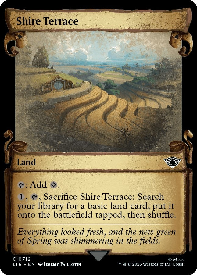 Image for Shire Terrace (Showcase Scrolls) (712) [Universes Beyond: The Lord of the Rings: Tales of Middle-earth] - Magic: The Gathering
