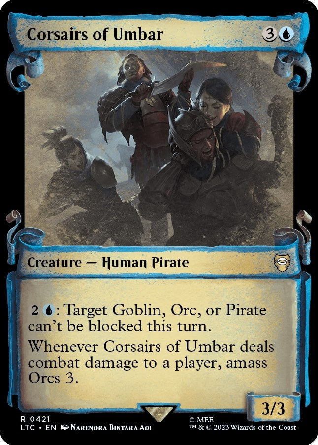 Image for Corsairs of Umbar (Showcase Scrolls) (421) [The Lord of the Rings: Tales of Middle-earth] - Magic: The Gathering