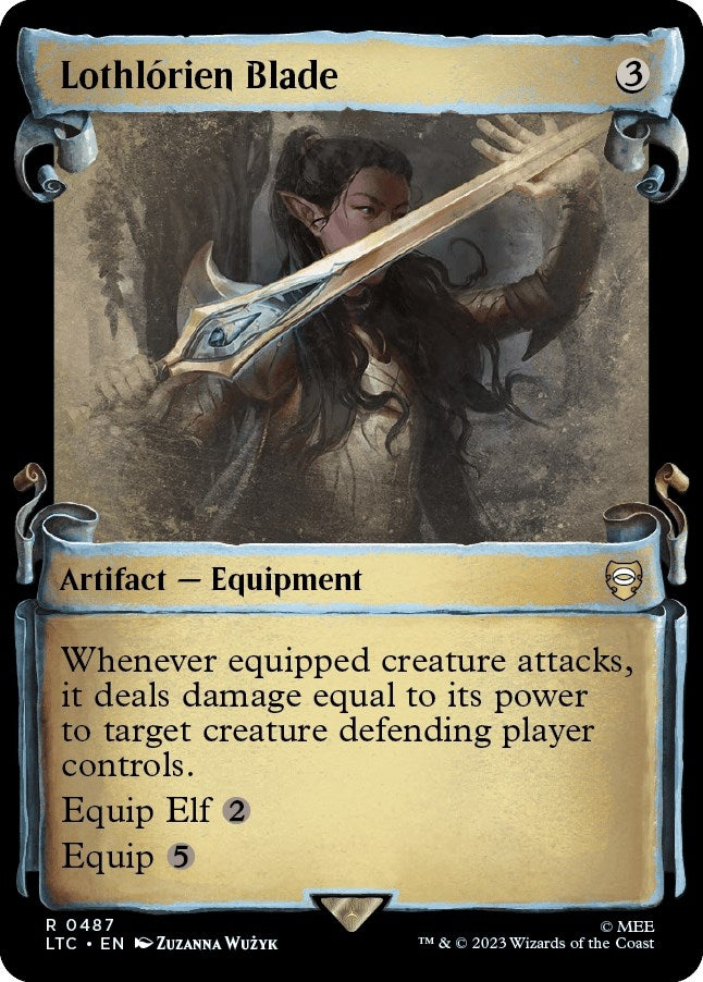 Image for Lothlorien Blade (Showcase Scrolls) (487) [The Lord of the Rings: Tales of Middle-earth] - Magic: The Gathering