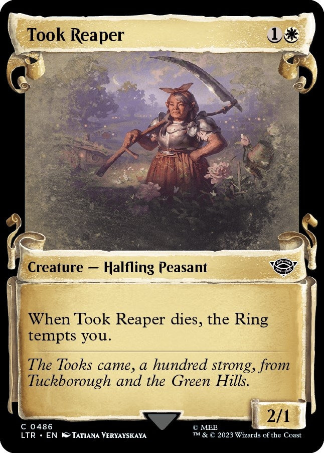 Image for Took Reaper (Showcase Scrolls) (486) [Universes Beyond: The Lord of the Rings: Tales of Middle-earth] - Magic: The Gathering