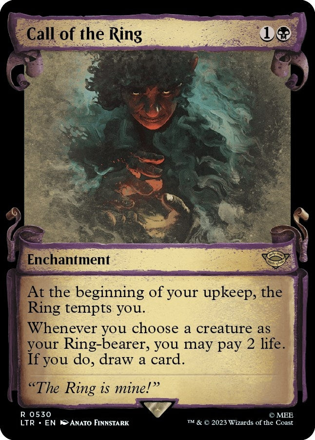Image for Call of the Ring (Showcase Scrolls) (530) [Universes Beyond: The Lord of the Rings: Tales of Middle-earth] - Magic: The Gathering