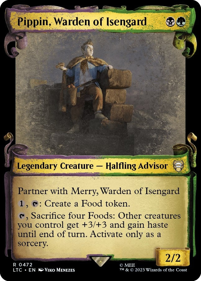 Image for Pippin, Warden of Isengard (Showcase Scrolls) (472) [The Lord of the Rings: Tales of Middle-earth] - Magic: The Gathering