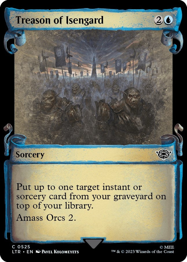 Image for Treason of Isengard (Showcase Scrolls) (525) [Universes Beyond: The Lord of the Rings: Tales of Middle-earth] - Magic: The Gathering
