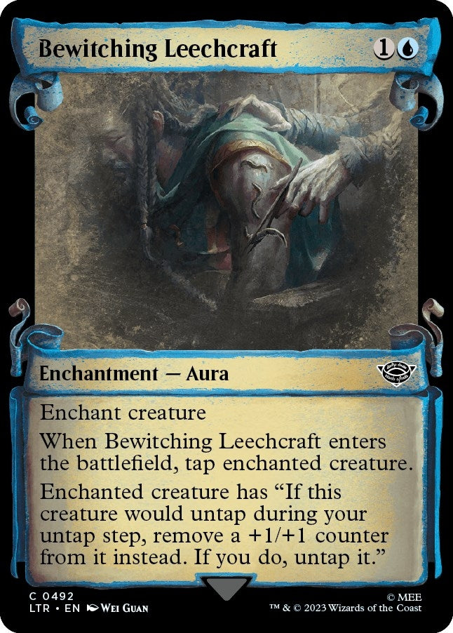 Image for Bewitching Leechcraft (Showcase Scrolls) (492) [Universes Beyond: The Lord of the Rings: Tales of Middle-earth] - Magic: The Gathering