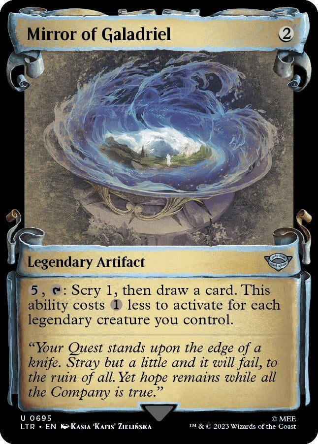 Image for Mirror of Galadriel (Showcase Scrolls) (695) [Universes Beyond: The Lord of the Rings: Tales of Middle-earth] - Magic: The Gathering